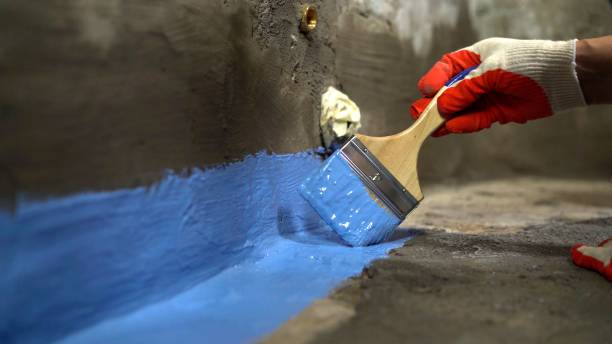 Commercial Crawl Space Encapsulation project at a Farmington, MI business property by SJ Waterproofing Pros